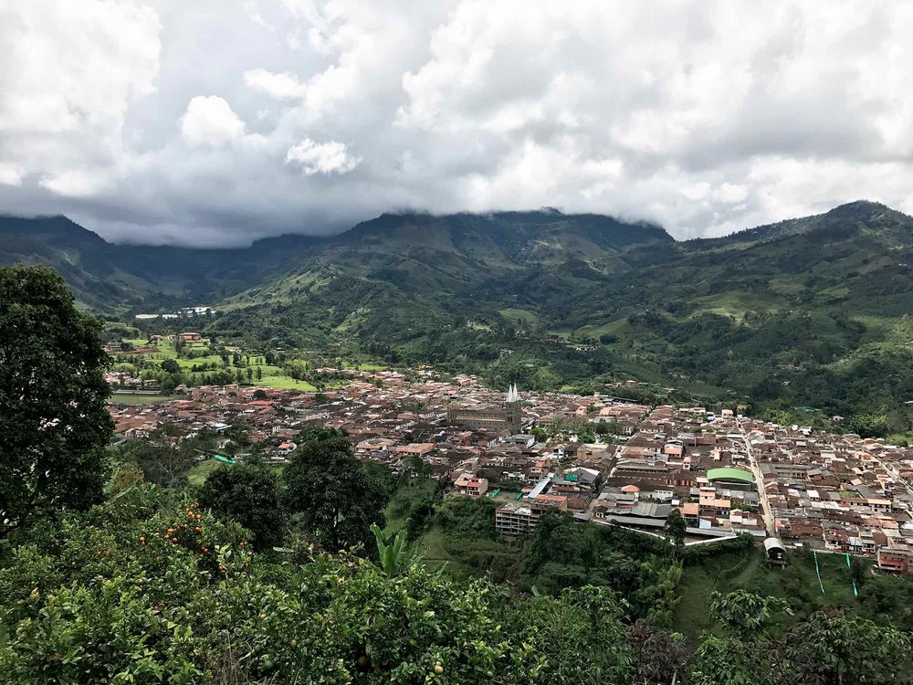 Town of Jardín, Colombia Coffee Region