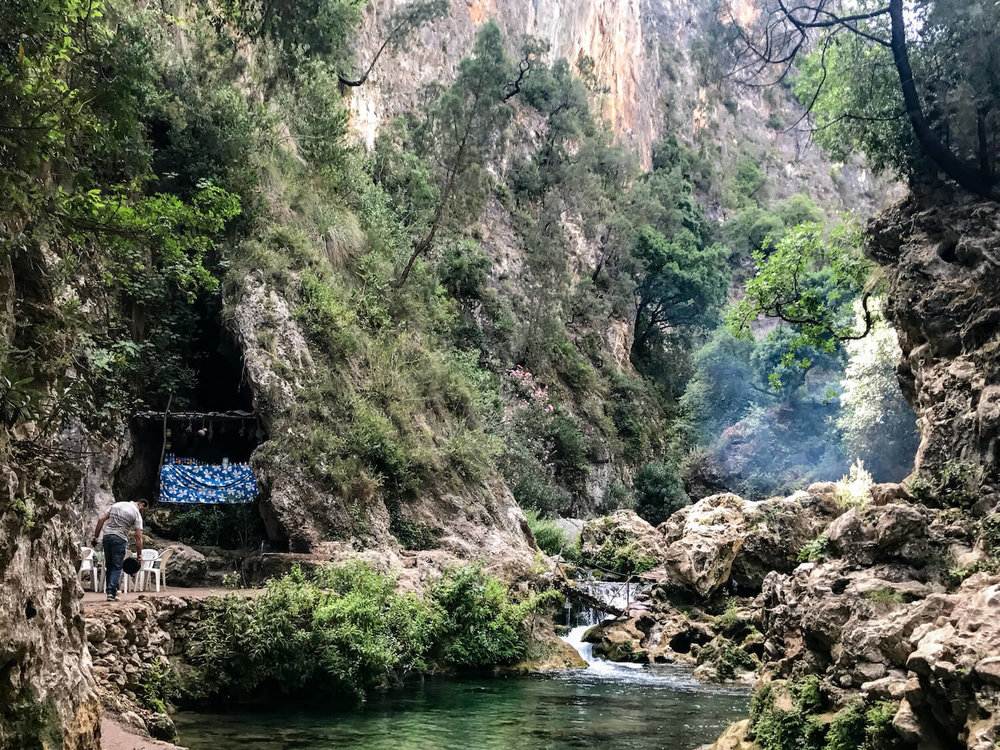 Discover the hidden paradise of Akchour river and waterfall | Hiking in Morocco