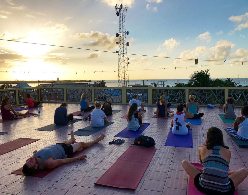 Caye Caulker Belize sunset yoga.jpg