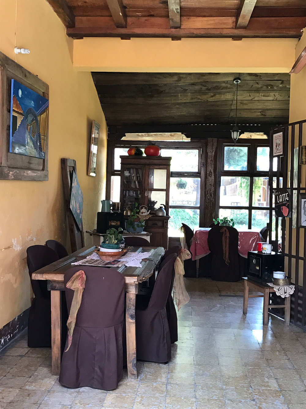 Cafe in Antigua, Guatemala