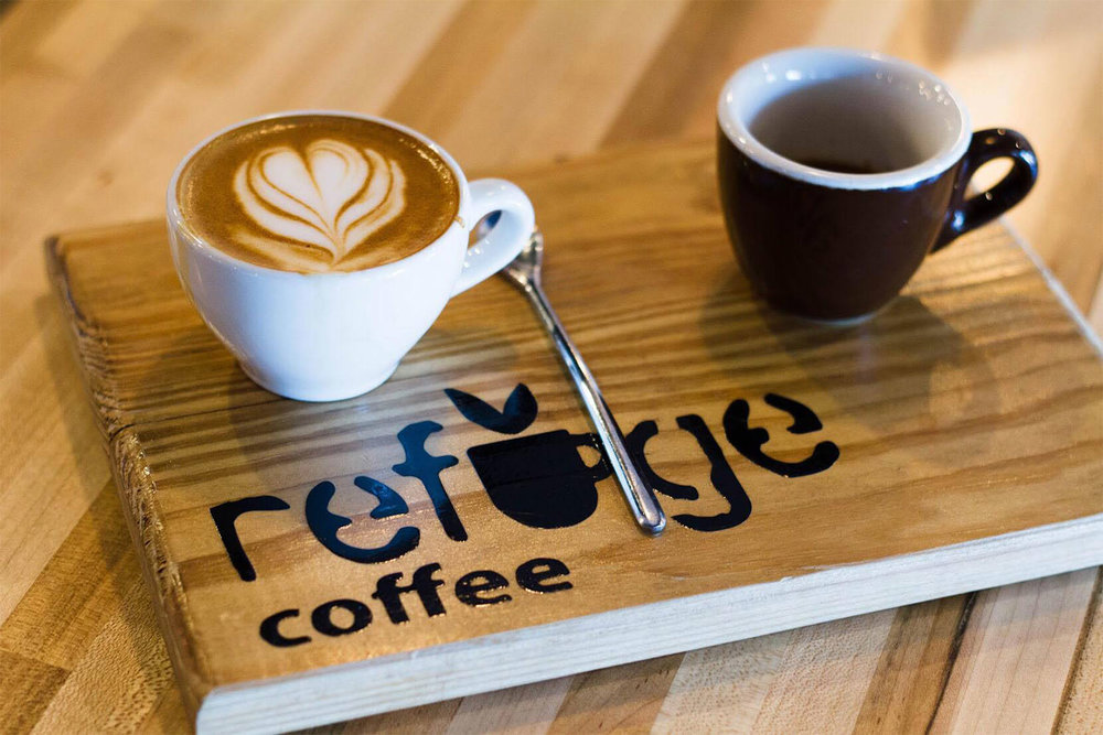 Refuge coffee in Antigua Guatemala