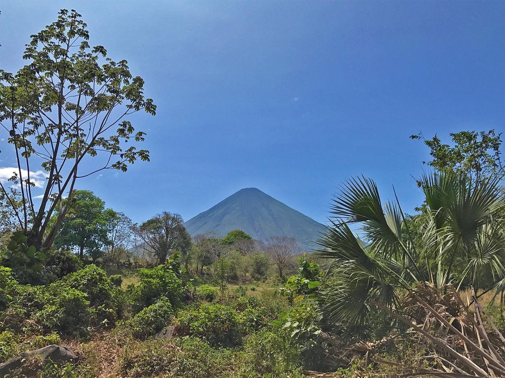 View ofConcepción volcano on ometepe, Nicaragua