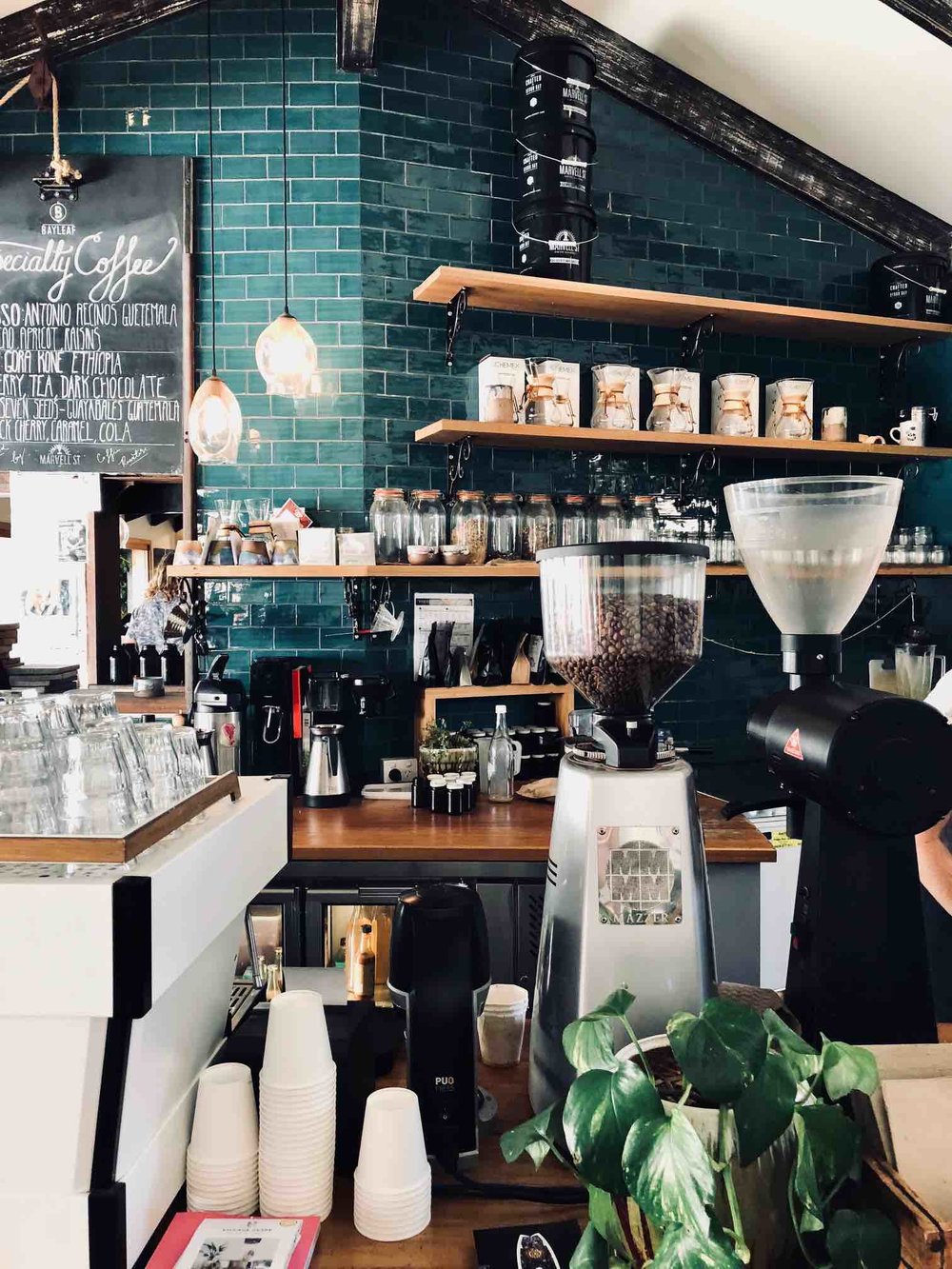 Coffee Bar| Bay Leaf Cafe Byron Bay