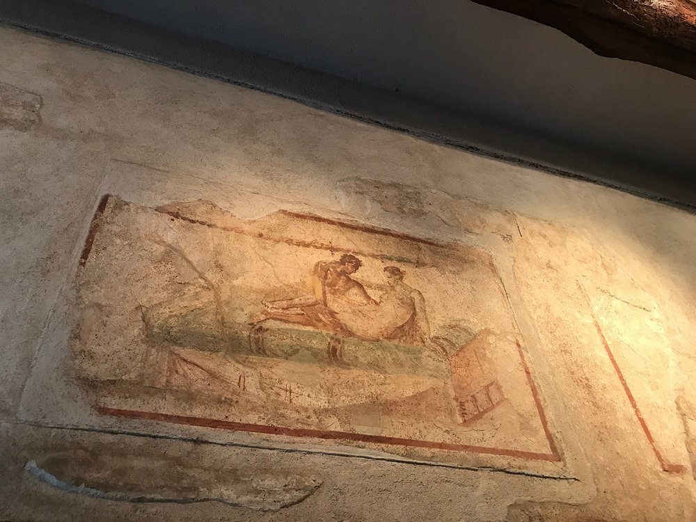 Brothel in Pompei, Italy