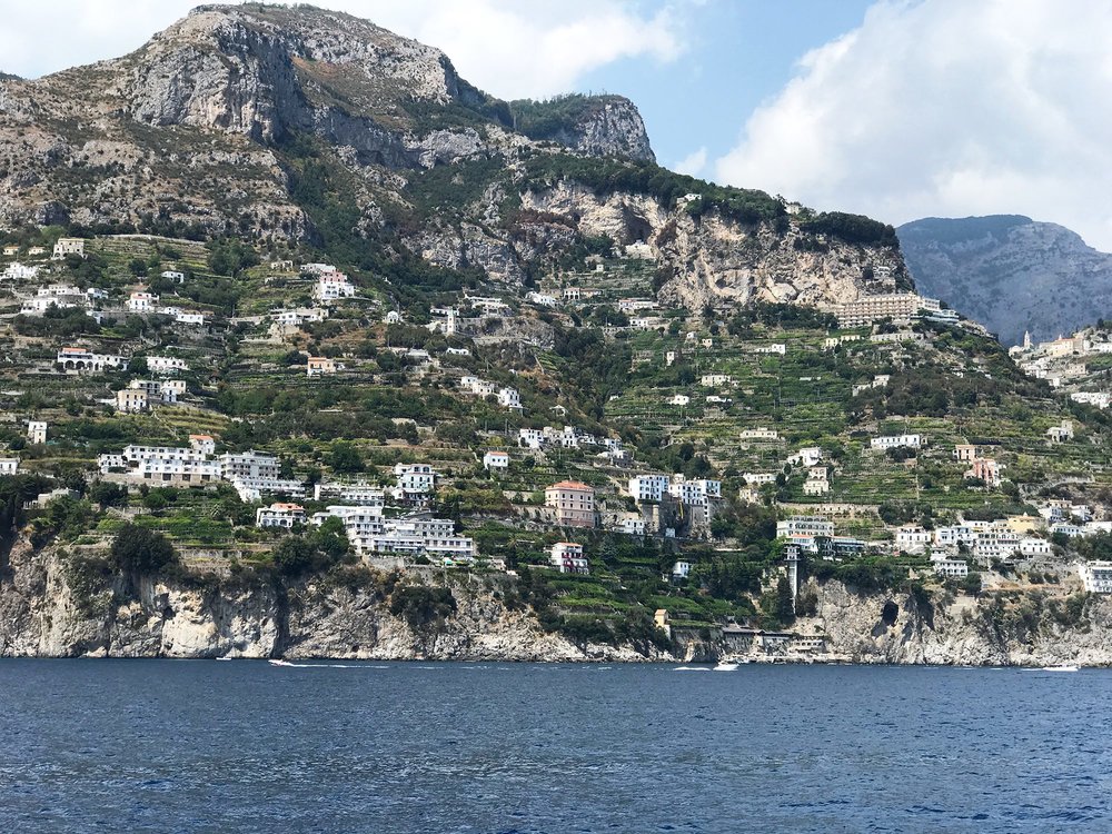 the town of Amalfi, Amalfi Coast, Italy