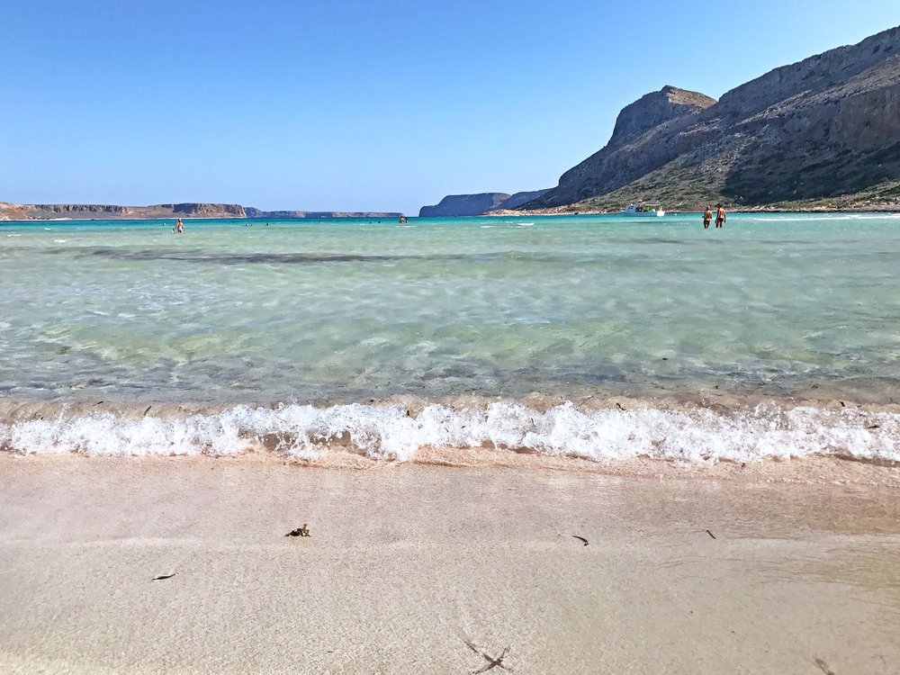 pink sand at Balos beach | Top 8 Experiences Road Tripping Crete, Greece