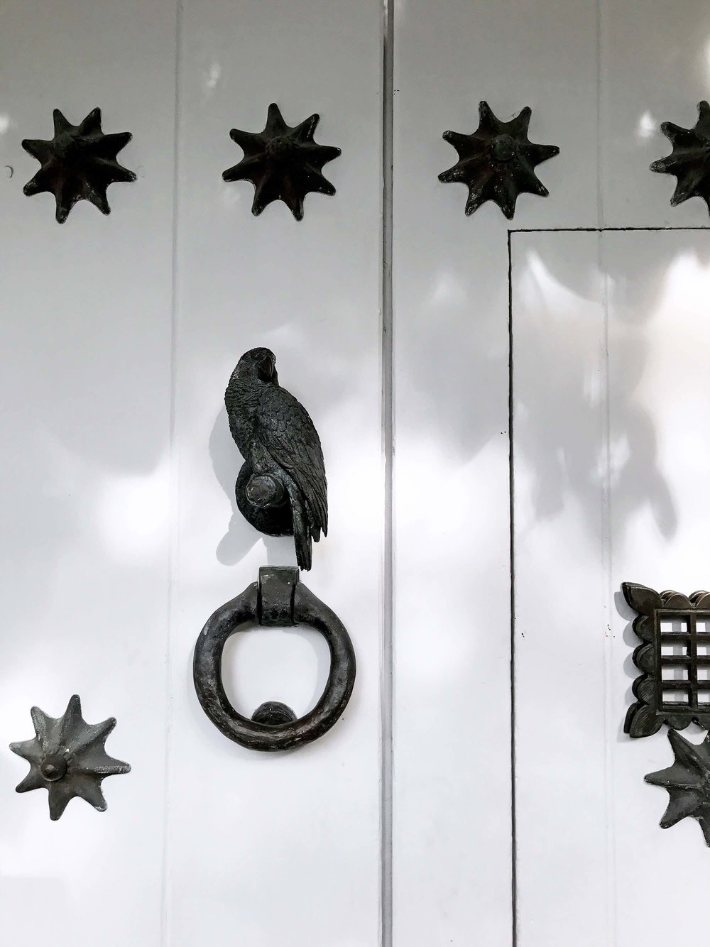 bird door knocker in Cartagena, Colombia  | pictures of Cartagena, Colombia