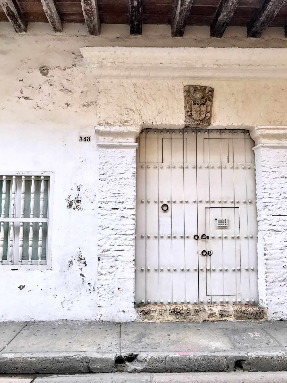 Doors and Door Knockers of Cartagena, Colombia | pictures of Cartagena, Colombia