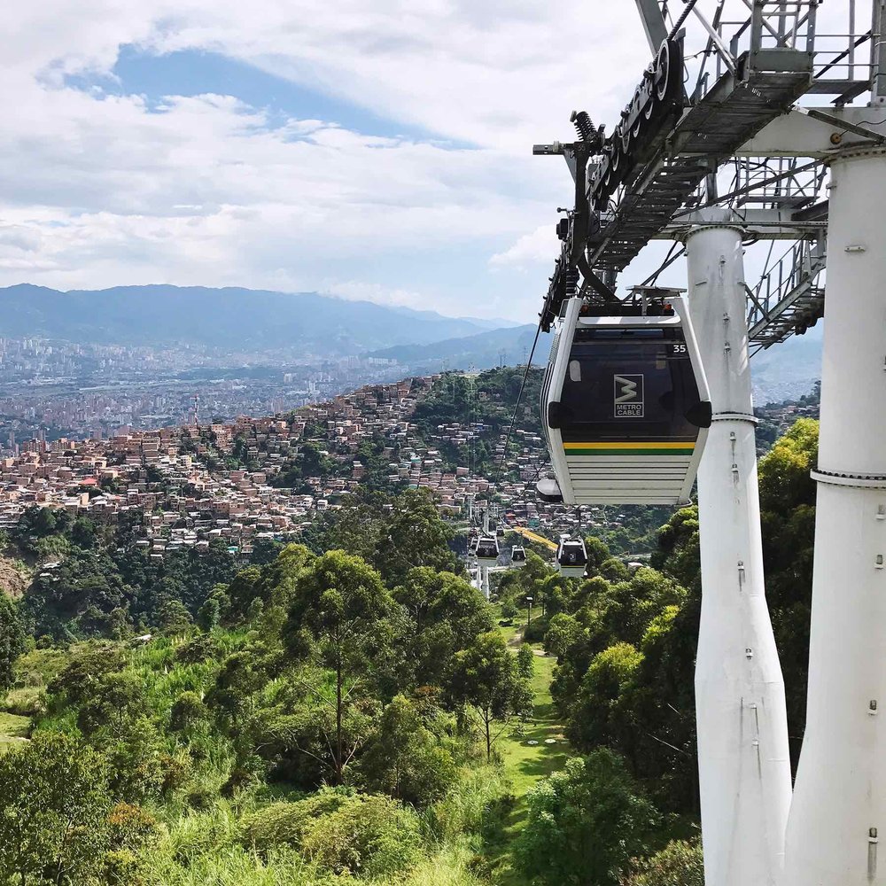 Medellin Colombia tram