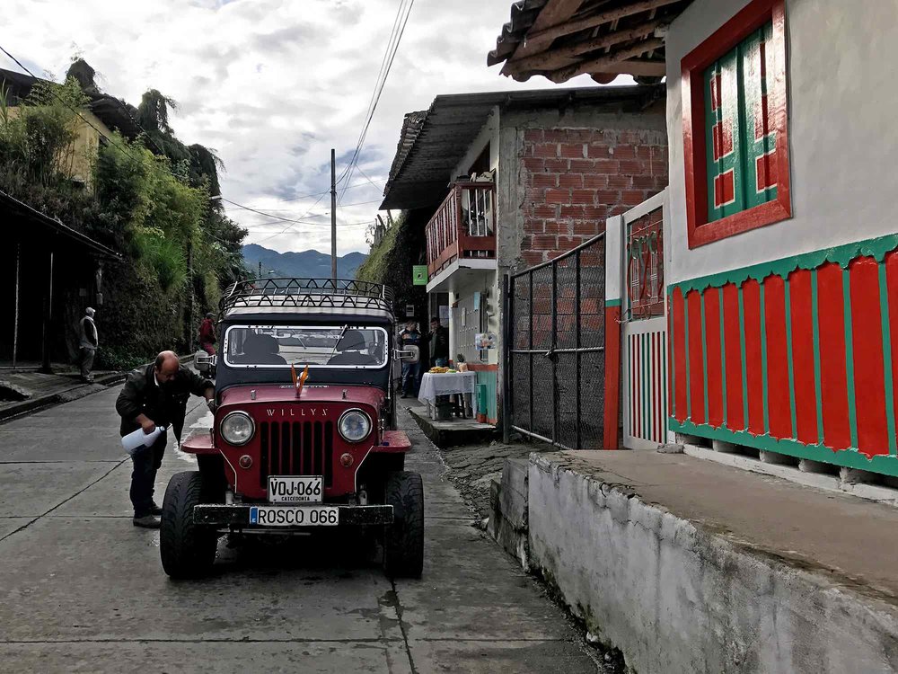 Jeep in Salento | Cocora Valley, Colombia