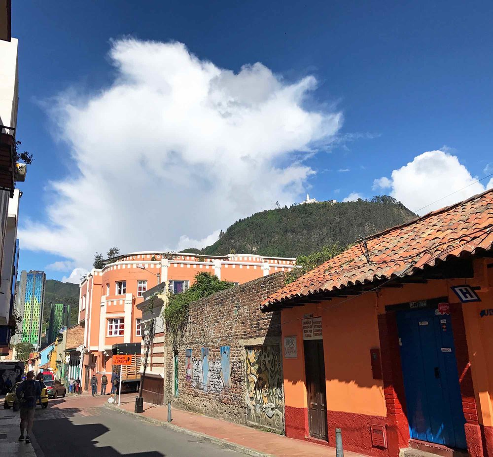 Monserrate Hill Above Bogota