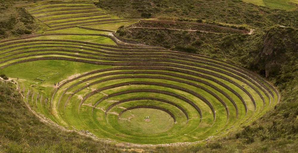 Moray Inca Ruin Sacred Valley Peru
