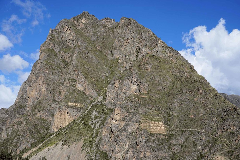 Sacred Valley Peru Ollantaytambo Inca ruins