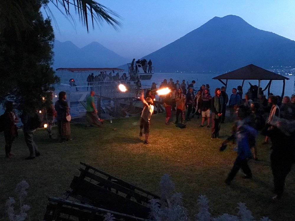 full moon festival | Lake Atitlan, Guatemala