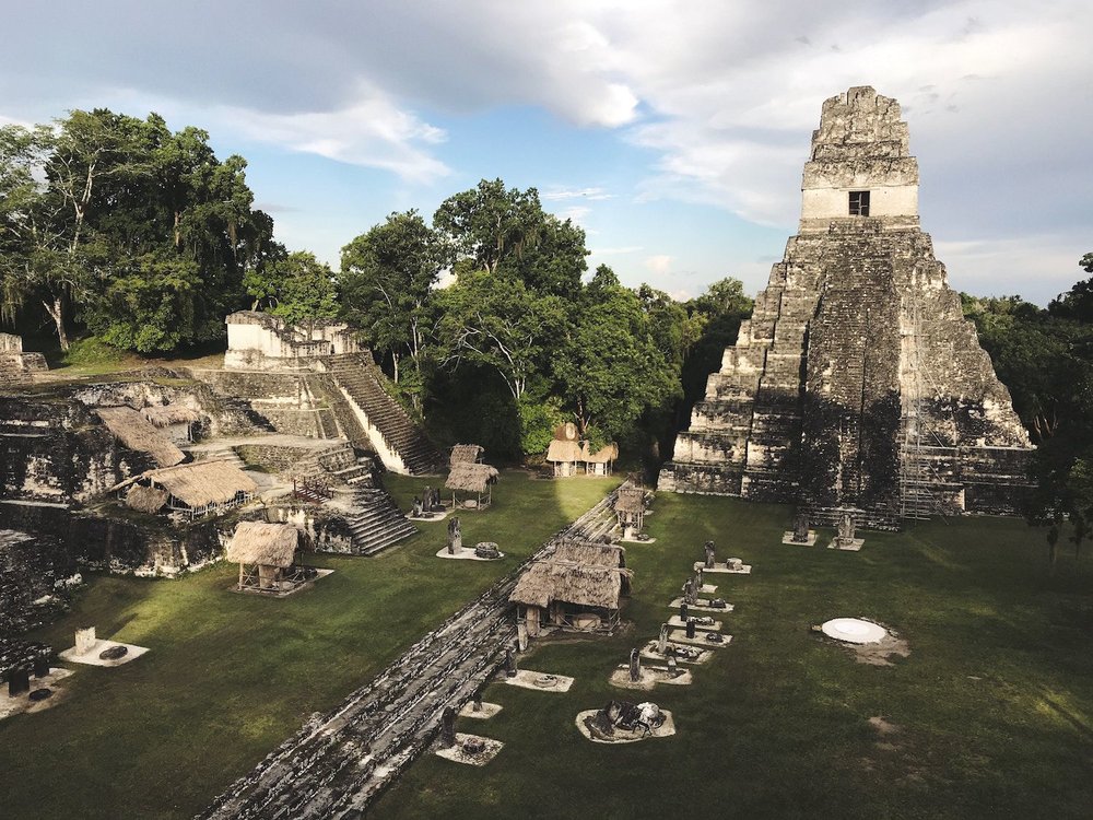 Temple I in Tikal National Park, Guatemala
