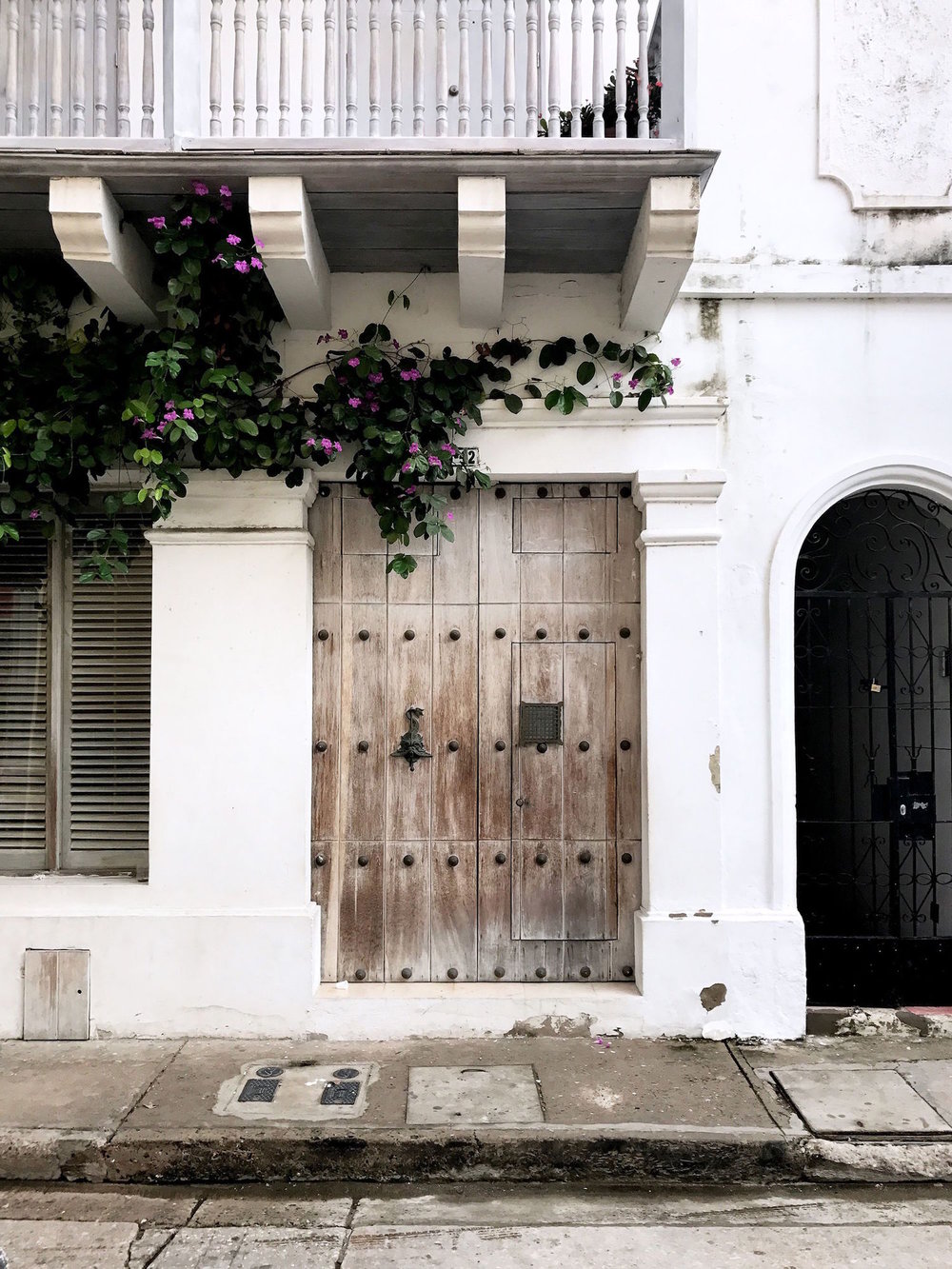Doors and Door Knockers of Cartagena, Colombia  | pictures of Cartagena, Colombia