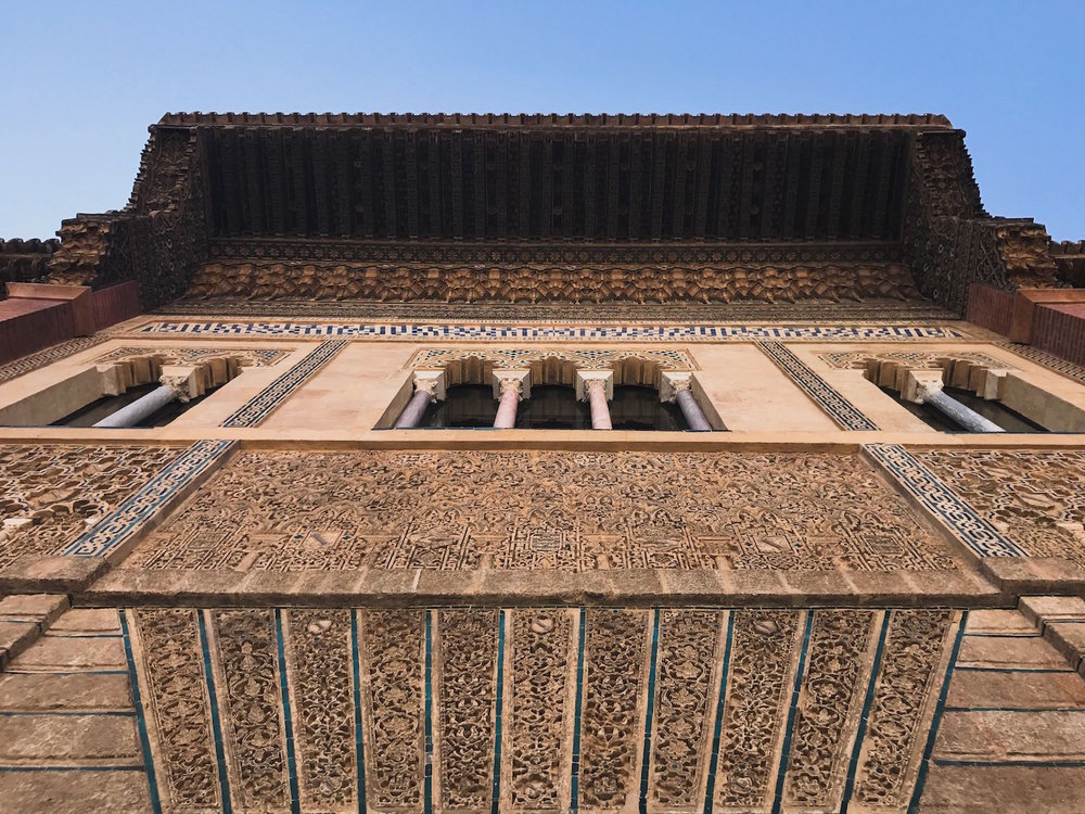 Alcazar Seville Spain palace facade
