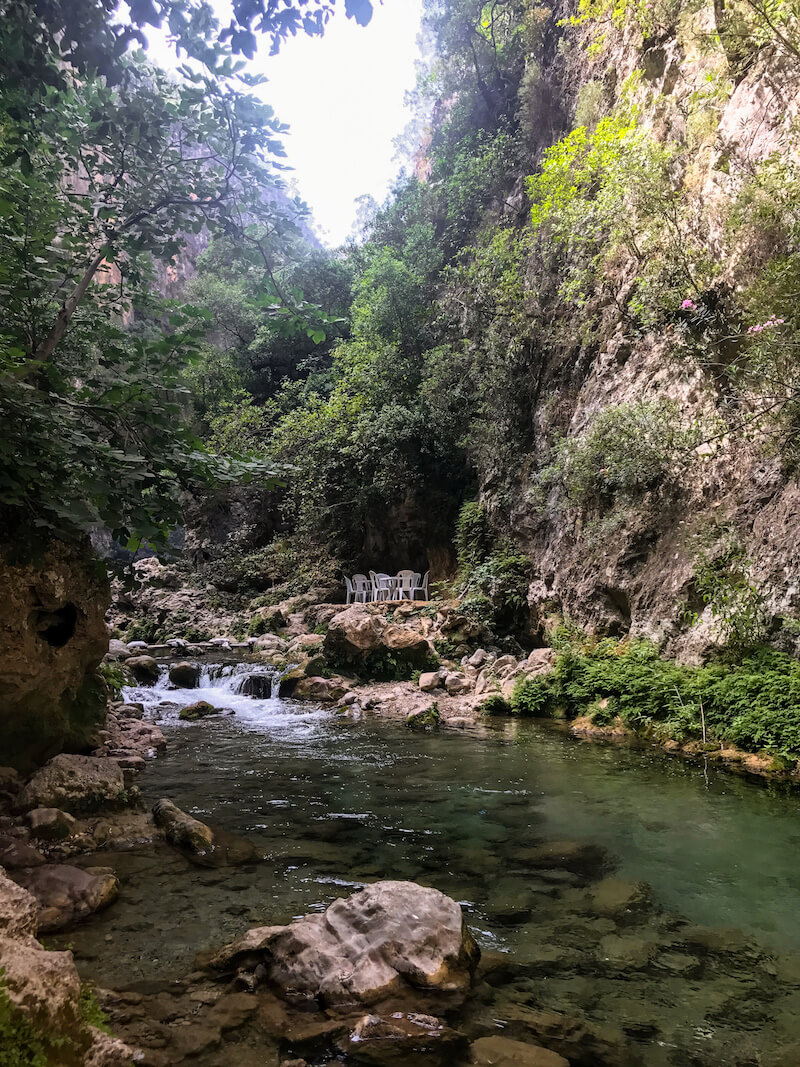 Akchour river canyoneering | Hiking in Morocco
