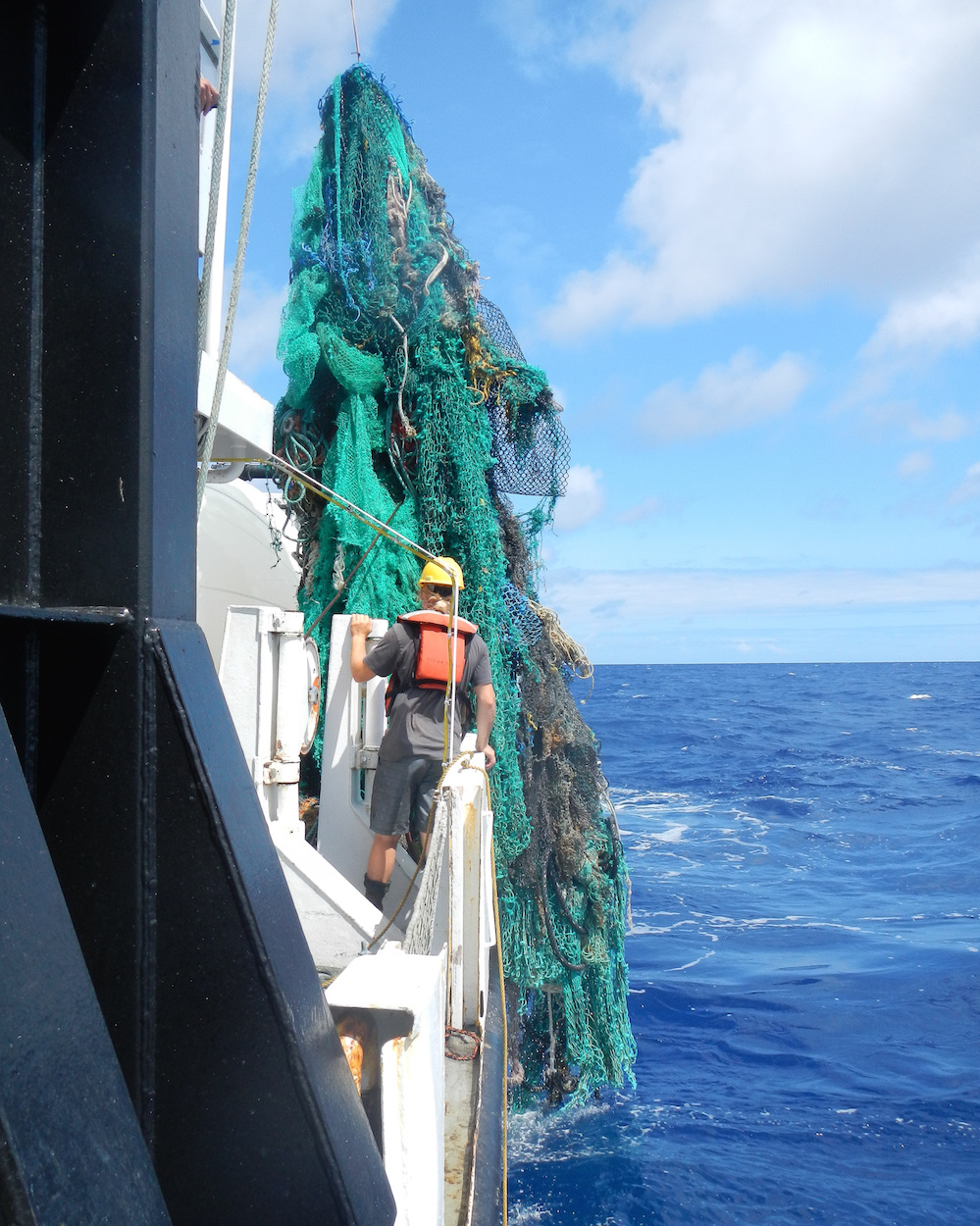 “ghost Gear” plastic waste. Source   The Ocean Cleanup